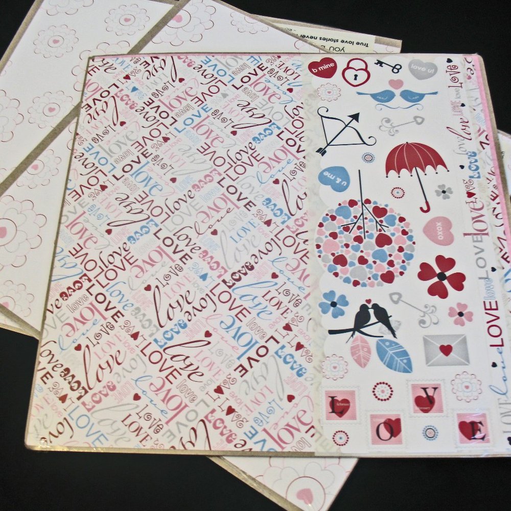 One Creative Memories CHEERFUL VALENTINE ADDITIONS